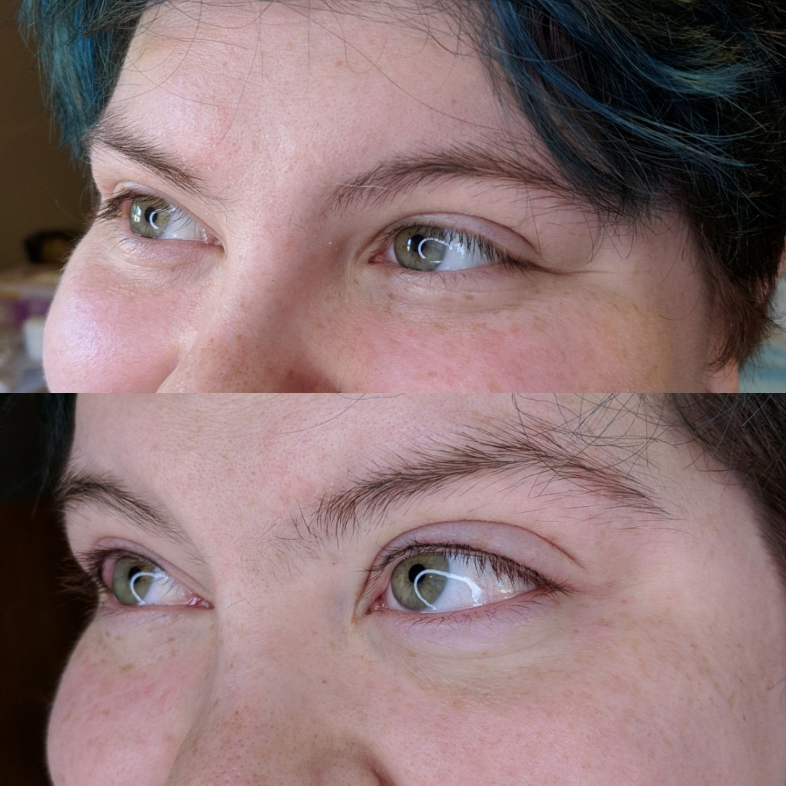 permanent makeup client